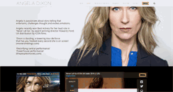 Desktop Screenshot of angeladixon.com